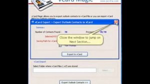 vCard to Outlook Converter