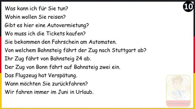 Deutsch für Anfänger - A1 - A2 (1) смотреть онлайн