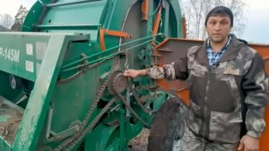 Отзыв Пяткова Валерия о пресс-подборщике ПР-145М завода  УНИСИБМАШ из Новосибирска