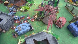 Warhammer 40k battle report: Space Wolves vs Word Bearers 2000 Points