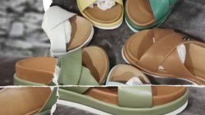 Шлёпки на каблуках