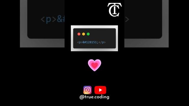 Emoji's Using HTML. | true.coding | #html #css #emoji #coding #tech #tutorials