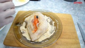 Рецепт куриной грудки под брусничным соусом/ 링곤 베리 소스와 닭 가슴살 / Chicken breast with lingonberry sauc