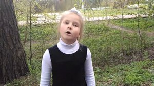 Кульберг Аня - 7 лет. П. Воронько. Лучше Нет Родного Края.