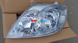 Toyota Corolla 120 e120 фара передняя новая не оригинал Тойота королла е120 седан оптика МирКузова