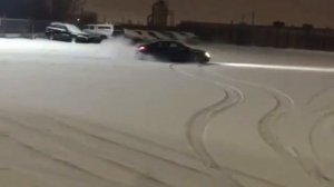 BMW 650I E63 Drifting In The Snow