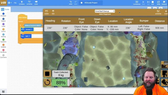 VEX VR Coral Reef Cleanup смотреть онлайн