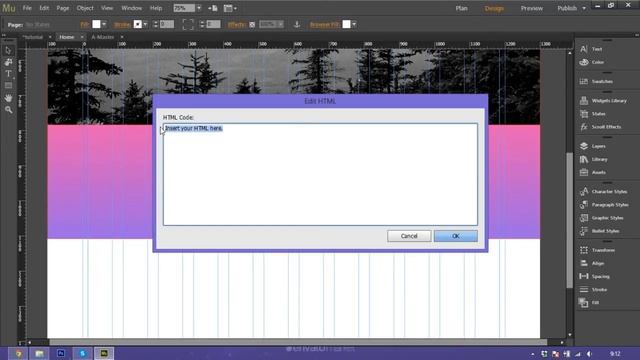 How To add Fontawesome icons in Adobe Muse CC | Html Script смотреть онлайн