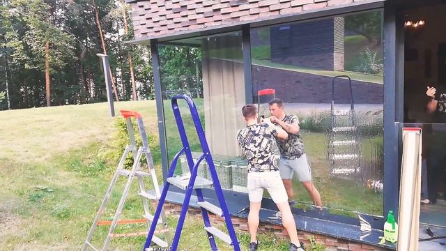 Тонировка окон зеркальной пленкой. Decoton.Info смотреть онлайн