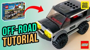 ?Лего Джип из LEGO City 60148 / Инструкция как собрать машину самоделку / Сборка Лего Идеи