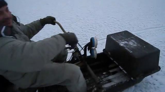 Снегоход из мотособаки