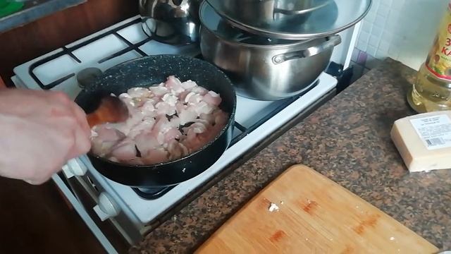 Жульен с картофаном.. смотреть онлайн