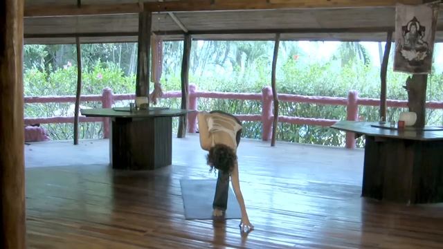 Grounding Afternoon Yoga Practice ~ Full Length Intermediate Class ~ 45 minutes смотреть онлайн