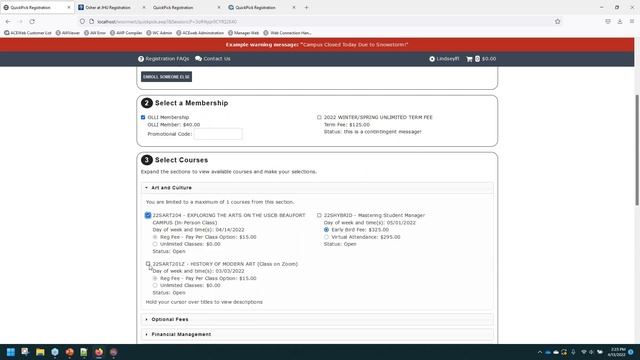 The New and Improved Quick Pick Registration Module смотреть онлайн