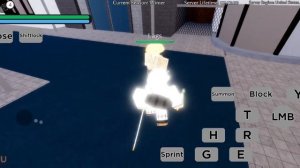 Roblox : Sakura Stand✨️⚡️ Anubis : Thunder Breathing Showcase