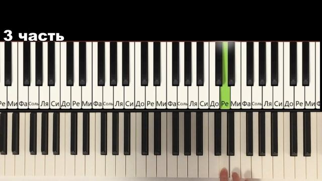 Как играть ХАТИКО на пианино/синтезаторе смотреть онлайн