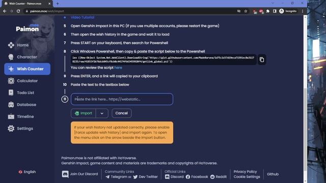 สอนใช้เว็ปนับกาชา paimon.moe ง่ายๆ เอาจากเว็ปอื่นมาลงได้ смотреть онлайн