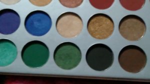 Morphe jacqline hill 35 color shadow pallate