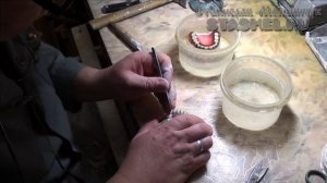 ЗУБНЫЕ ПРОТЕЗЫ. Подготовка к варке протеза.  Отсоединяю модели, подготовка к гипсовке в кюветы