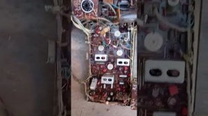 Телевизор Электрон 718 . Удачный улов меди.