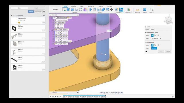 Сборка Fusion 360 смотреть онлайн