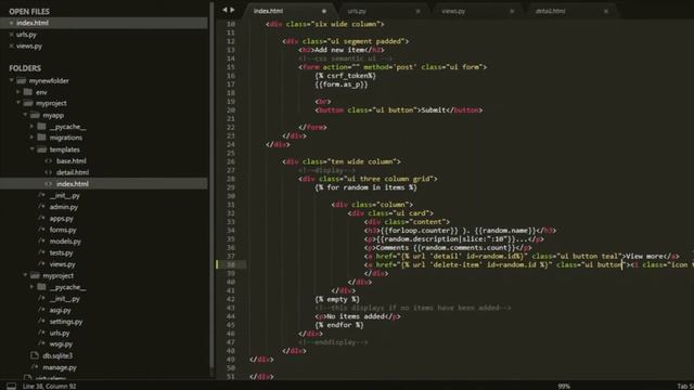 Django Delete Button, How To Delete An Item(part 5 - Django Fundamentals)