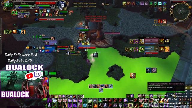 Wrath Classic - Warlock Drain Mana Adventures #1 - 2800 XP Gladiator Warlock смотреть онлайн