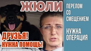 ЖЮЛЯ, перелом со смещением, нужна операция и ВАША ПОМОЩЬ, ДРУЗЬЯ!