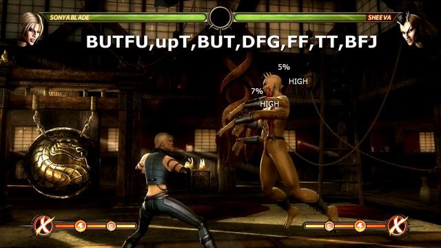 Mortal Kombat 9 Sonya Blade Guide (PC)