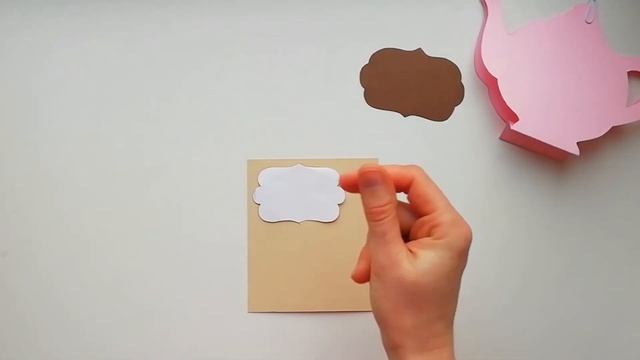 Поделка к 8 марта - Чайник с пакетиком чая I Mother's Day Teapot Card with tea bag смотреть онлайн