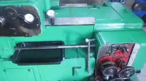 Станок 5д32. Нарезание косозубой вал-шестерни М=3. Z=9. Угол наклона 24°. (2021год)