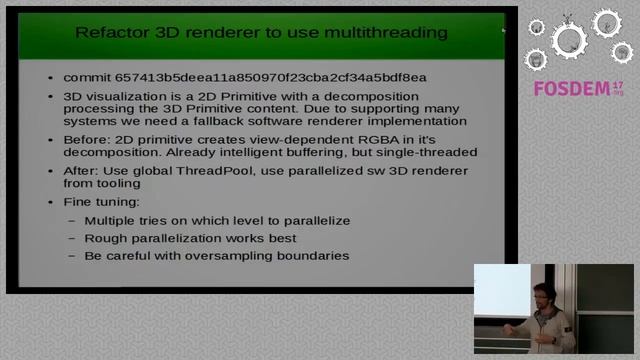 FOSDEM 2017: LibreOffice DrawingLayer - Optimization & Implementation смотреть онлайн