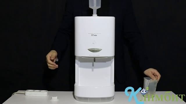 Дозатор для жидких дезинфицирующих средств GFmark 6343 _ спрей _ белый _ сенсор _ 2000 мл _ Климбит смотреть онлайн