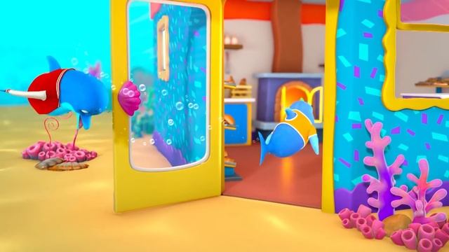 Bicycle Song!! | Videos for Kids | Nursery Rhymes & Kids Songs | The Sharksons смотреть онлайн