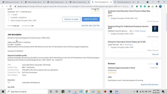 Concentrix Recruitment 2021 | Work From Home Jobs | Fresher Graduate | Data Center operation Job смотреть онлайн