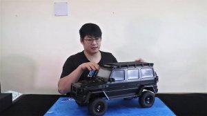 Unboxing The Traction Hobby 1/8 BRABUS G550 4X4 Crawler RTR Truck