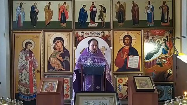 Неделя 5-я Великого Поста. Священник Андрей Тарасов.