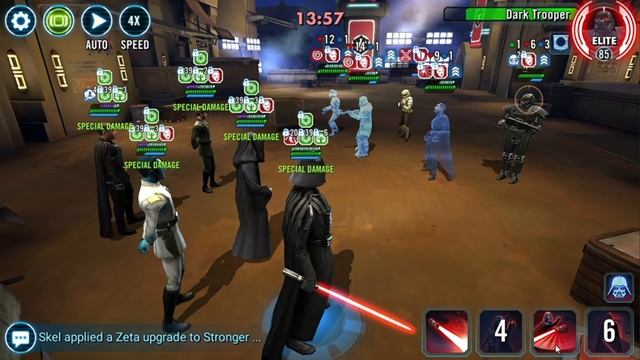 MAX REWARDS Resistance Galactic Challenge - All feats - No GL | Star Wars: Galaxy of Heroes смотреть онлайн