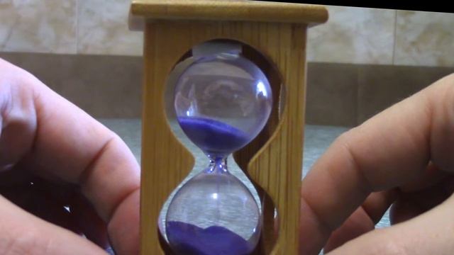 Hourglass Minute Песочные часы Минутка декоративные сиреневый песок