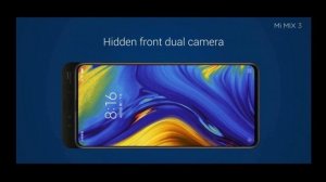 Характеристики Xiaomi Mi Mix 3 первый в мире смартфон с поддержкой 5G