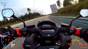 Honda Integra NC750 - Quick ride to Coimbra airfield