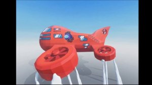 Toppat Airship показ самого дирижабля