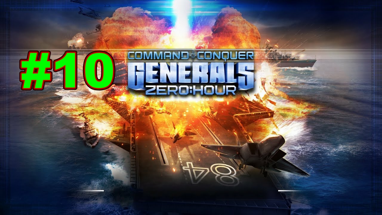 ▶Command and Conquer: Generals - Zero Hour. Внезапная атака(МАО). #10