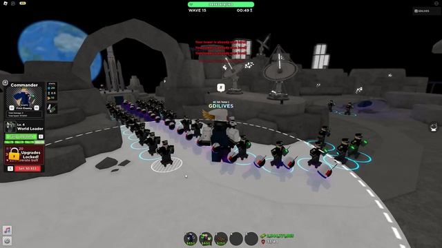 i used only COMMANDER in TDS.. | ROBLOX смотреть онлайн