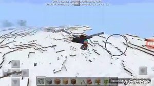 Как сделать крылья в minecraft pe 0.17.0