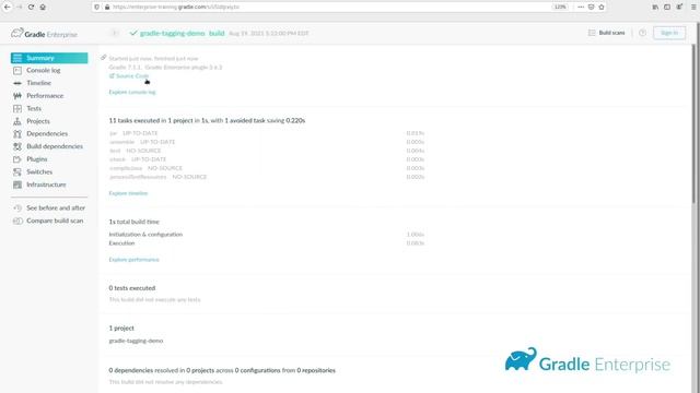 Using the Build Scan with Custom Values смотреть онлайн