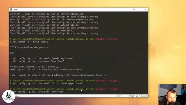 #isjeady - Configuriamo un repository su un progetto Laravel con Bitbucket смотреть онлайн