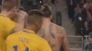 Sweden Vs England 4 2   Zlatan Ibrahimovic Unbelievable Bicycle Goal with Stan Collymore commentary