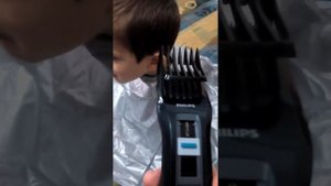 Машинка для стрижки PHILIPS Series 3000 HC3400/15 видео обзор использования