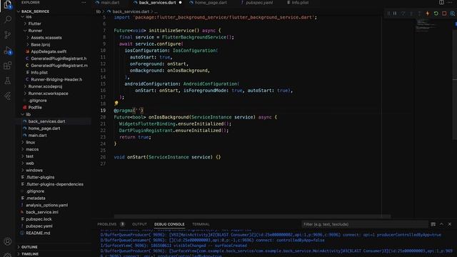 Flutter Background Services and Foreground Service Tutorial part 1 смотреть онлайн